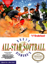 Softball Tengoku Famicom  box art